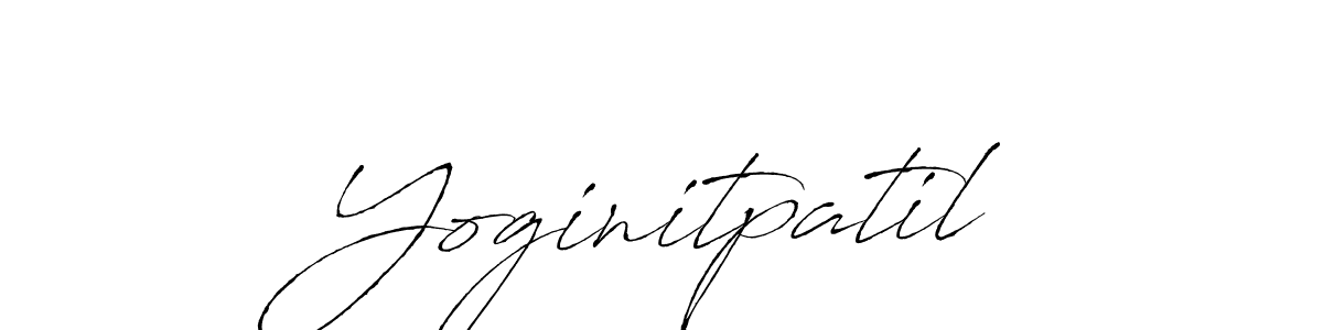 Yoginitpatil stylish signature style. Best Handwritten Sign (Antro_Vectra) for my name. Handwritten Signature Collection Ideas for my name Yoginitpatil. Yoginitpatil signature style 6 images and pictures png
