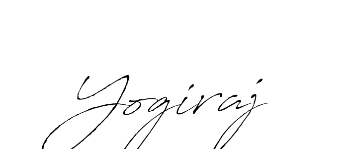 Yogiraj stylish signature style. Best Handwritten Sign (Antro_Vectra) for my name. Handwritten Signature Collection Ideas for my name Yogiraj. Yogiraj signature style 6 images and pictures png