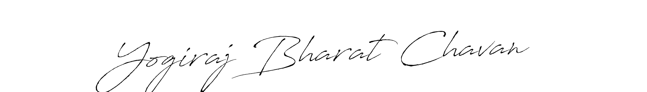 Make a beautiful signature design for name Yogiraj Bharat Chavan. With this signature (Antro_Vectra) style, you can create a handwritten signature for free. Yogiraj Bharat Chavan signature style 6 images and pictures png