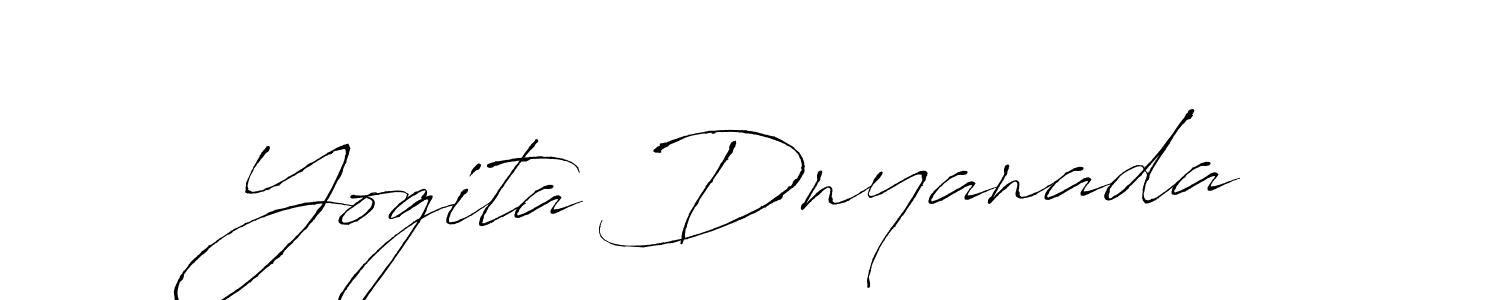 Yogita Dnyanada stylish signature style. Best Handwritten Sign (Antro_Vectra) for my name. Handwritten Signature Collection Ideas for my name Yogita Dnyanada. Yogita Dnyanada signature style 6 images and pictures png