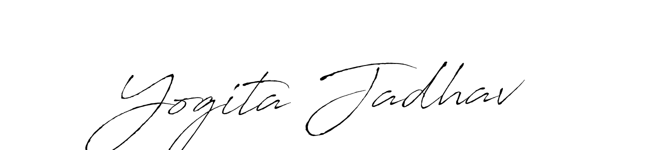 Similarly Antro_Vectra is the best handwritten signature design. Signature creator online .You can use it as an online autograph creator for name Yogita Jadhav. Yogita Jadhav signature style 6 images and pictures png