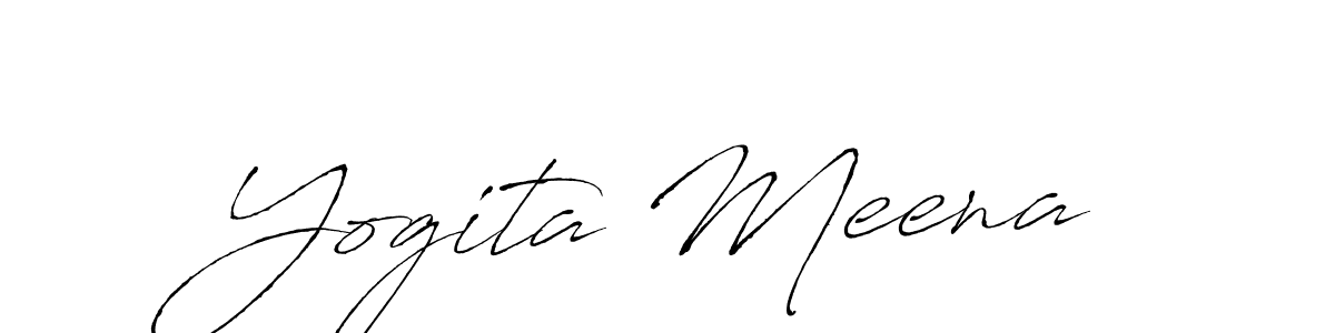 Antro_Vectra is a professional signature style that is perfect for those who want to add a touch of class to their signature. It is also a great choice for those who want to make their signature more unique. Get Yogita Meena name to fancy signature for free. Yogita Meena signature style 6 images and pictures png