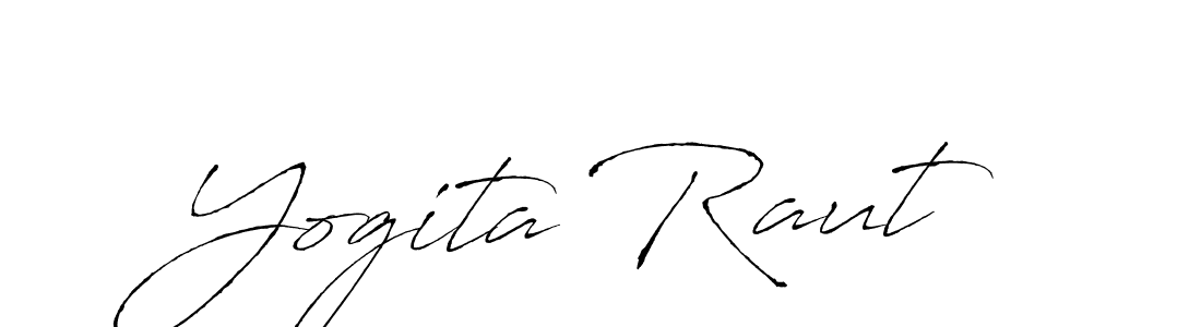 How to make Yogita Raut signature? Antro_Vectra is a professional autograph style. Create handwritten signature for Yogita Raut name. Yogita Raut signature style 6 images and pictures png