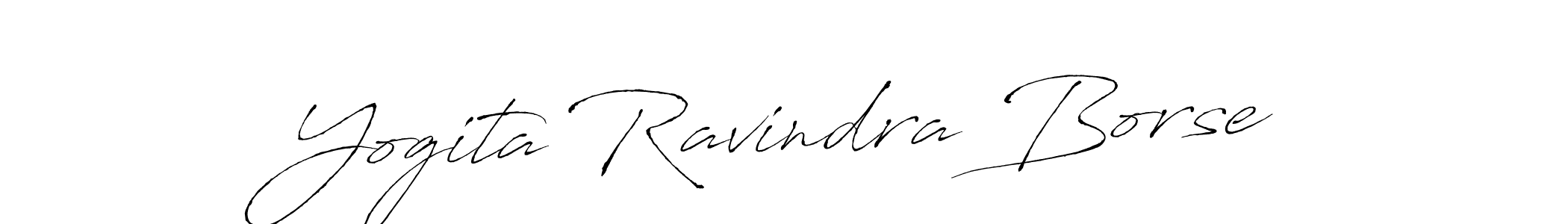 How to make Yogita Ravindra Borse signature? Antro_Vectra is a professional autograph style. Create handwritten signature for Yogita Ravindra Borse name. Yogita Ravindra Borse signature style 6 images and pictures png