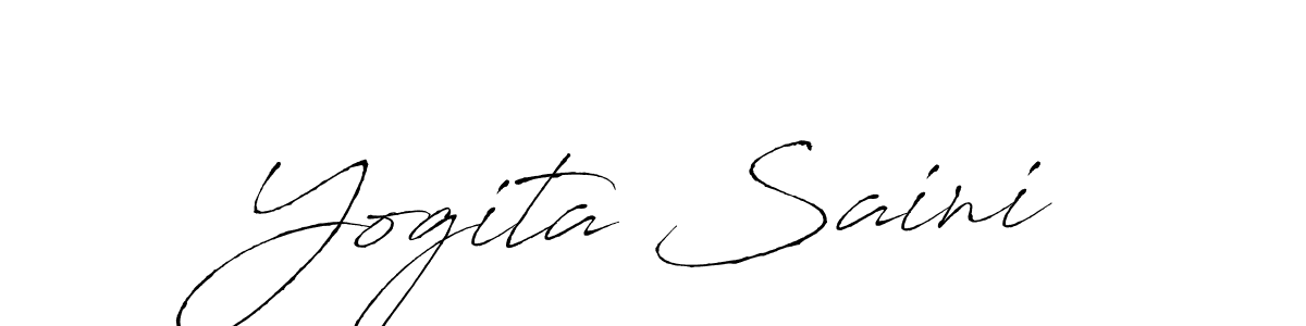 Make a short Yogita Saini signature style. Manage your documents anywhere anytime using Antro_Vectra. Create and add eSignatures, submit forms, share and send files easily. Yogita Saini signature style 6 images and pictures png