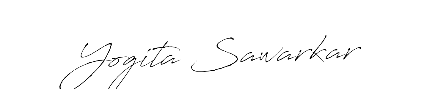 Design your own signature with our free online signature maker. With this signature software, you can create a handwritten (Antro_Vectra) signature for name Yogita Sawarkar. Yogita Sawarkar signature style 6 images and pictures png