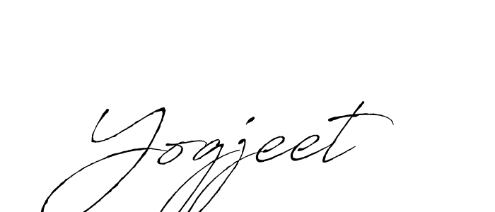 Use a signature maker to create a handwritten signature online. With this signature software, you can design (Antro_Vectra) your own signature for name Yogjeet. Yogjeet signature style 6 images and pictures png