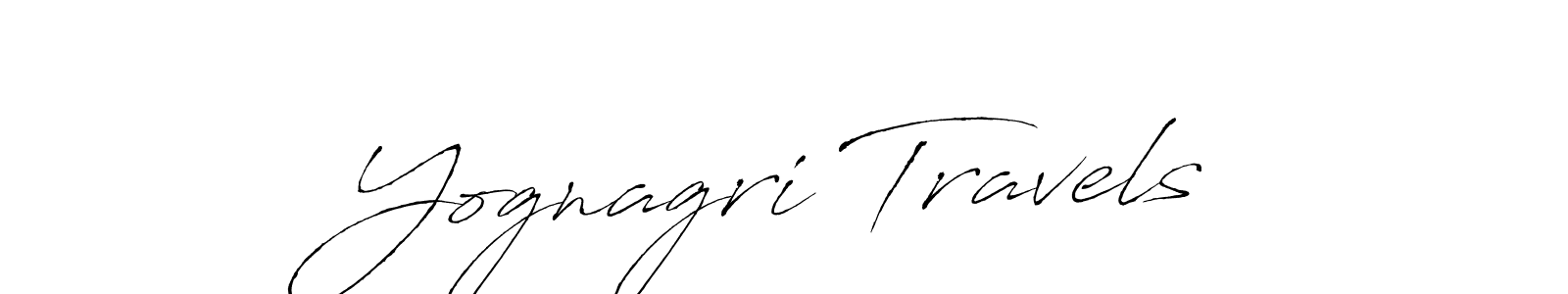 Yognagri Travels stylish signature style. Best Handwritten Sign (Antro_Vectra) for my name. Handwritten Signature Collection Ideas for my name Yognagri Travels. Yognagri Travels signature style 6 images and pictures png