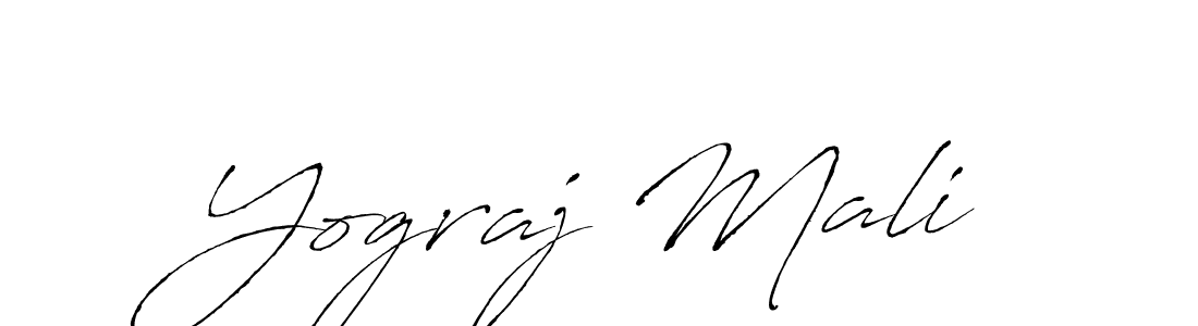 Once you've used our free online signature maker to create your best signature Antro_Vectra style, it's time to enjoy all of the benefits that Yograj Mali name signing documents. Yograj Mali signature style 6 images and pictures png