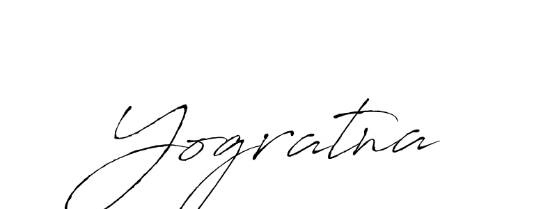 Make a beautiful signature design for name Yogratna. With this signature (Antro_Vectra) style, you can create a handwritten signature for free. Yogratna signature style 6 images and pictures png