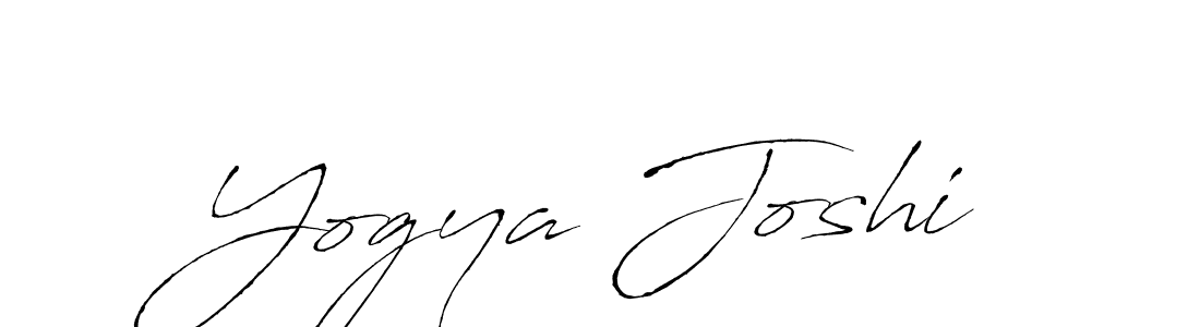 It looks lik you need a new signature style for name Yogya Joshi. Design unique handwritten (Antro_Vectra) signature with our free signature maker in just a few clicks. Yogya Joshi signature style 6 images and pictures png