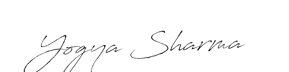 Also You can easily find your signature by using the search form. We will create Yogya Sharma name handwritten signature images for you free of cost using Antro_Vectra sign style. Yogya Sharma signature style 6 images and pictures png