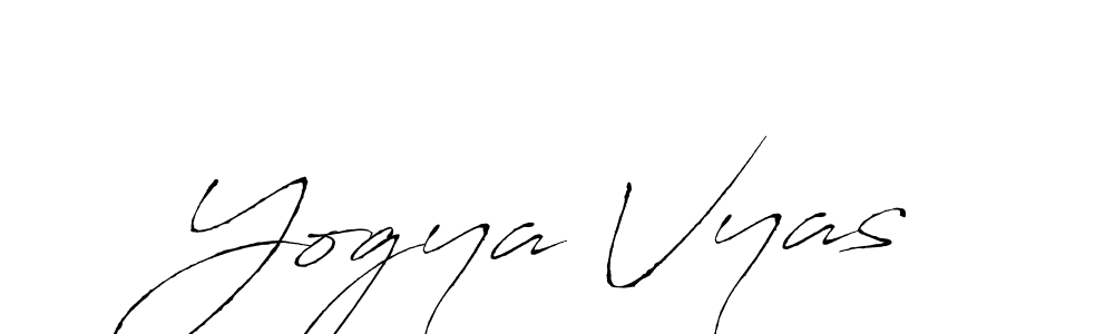 Antro_Vectra is a professional signature style that is perfect for those who want to add a touch of class to their signature. It is also a great choice for those who want to make their signature more unique. Get Yogya Vyas name to fancy signature for free. Yogya Vyas signature style 6 images and pictures png