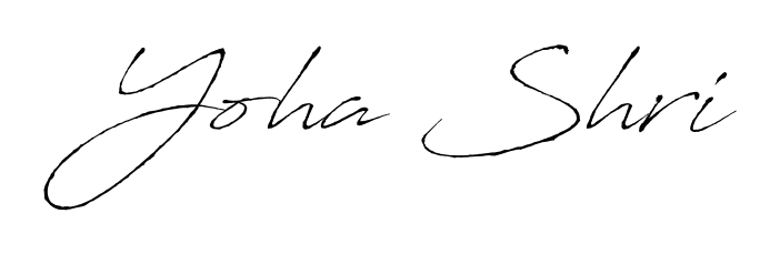 See photos of Yoha Shri official signature. Check more albums & portfolios. Read reviews & check more about Antro_Vectra font. Yoha Shri signature style 6 images and pictures png