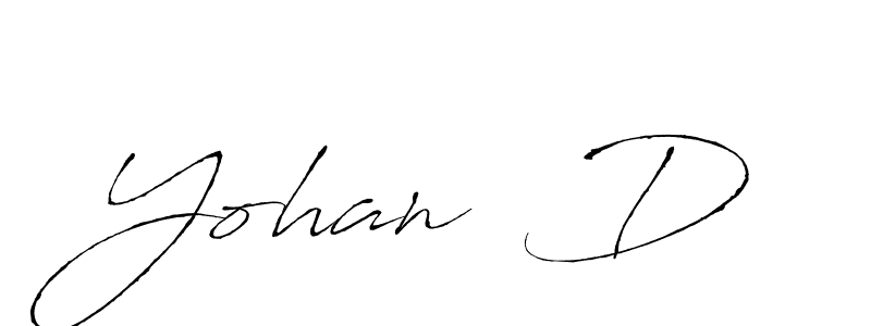 Make a beautiful signature design for name Yohan  D. Use this online signature maker to create a handwritten signature for free. Yohan  D signature style 6 images and pictures png