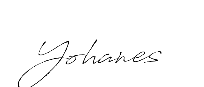 Use a signature maker to create a handwritten signature online. With this signature software, you can design (Antro_Vectra) your own signature for name Yohanes. Yohanes signature style 6 images and pictures png