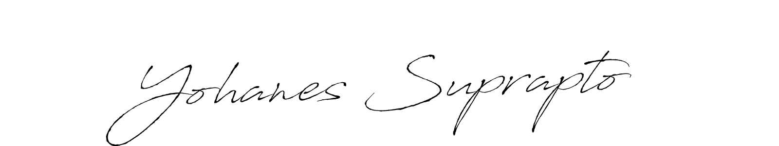 Also we have Yohanes Suprapto name is the best signature style. Create professional handwritten signature collection using Antro_Vectra autograph style. Yohanes Suprapto signature style 6 images and pictures png