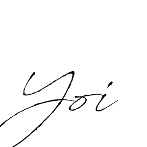 How to make Yoi name signature. Use Antro_Vectra style for creating short signs online. This is the latest handwritten sign. Yoi signature style 6 images and pictures png