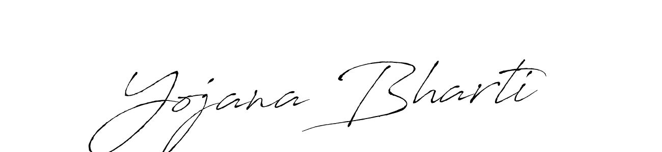 Design your own signature with our free online signature maker. With this signature software, you can create a handwritten (Antro_Vectra) signature for name Yojana Bharti. Yojana Bharti signature style 6 images and pictures png