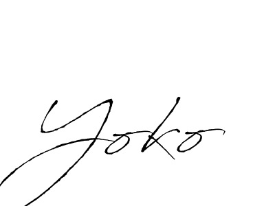 How to Draw Yoko signature style? Antro_Vectra is a latest design signature styles for name Yoko. Yoko signature style 6 images and pictures png