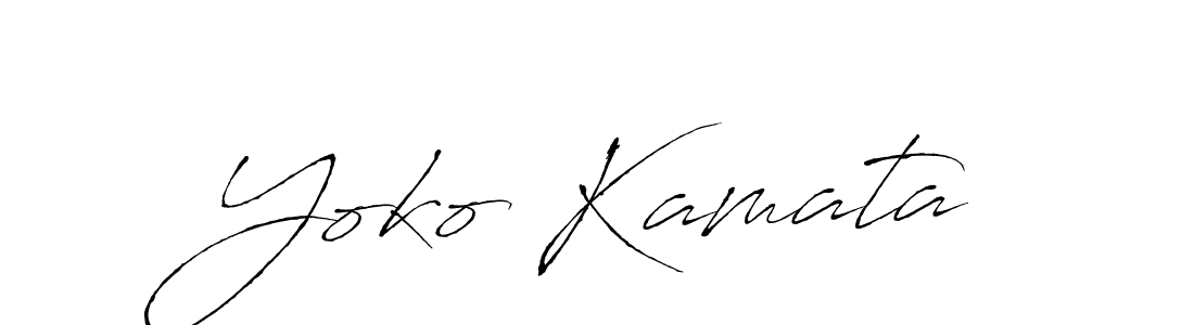 Once you've used our free online signature maker to create your best signature Antro_Vectra style, it's time to enjoy all of the benefits that Yoko Kamata name signing documents. Yoko Kamata signature style 6 images and pictures png