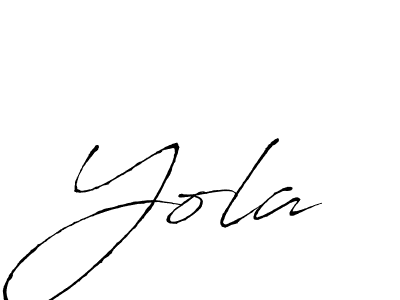 How to Draw Yola signature style? Antro_Vectra is a latest design signature styles for name Yola. Yola signature style 6 images and pictures png