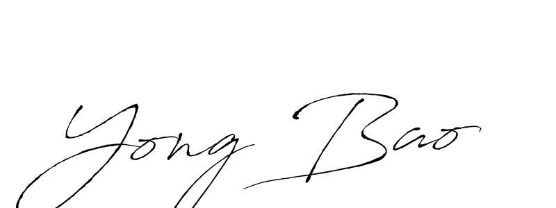 Create a beautiful signature design for name Yong Bao. With this signature (Antro_Vectra) fonts, you can make a handwritten signature for free. Yong Bao signature style 6 images and pictures png
