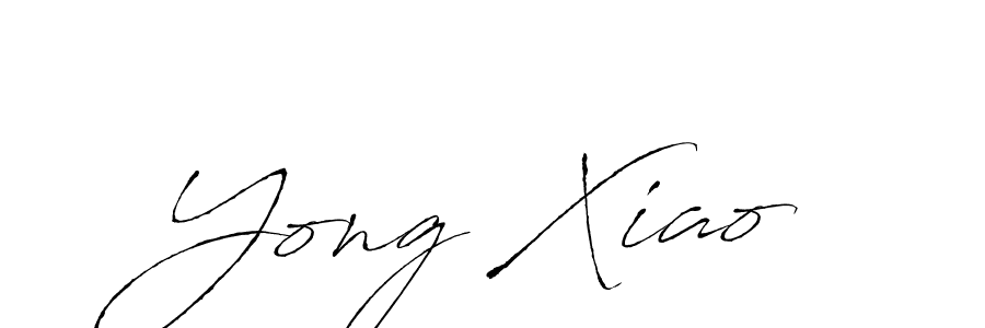 Yong Xiao stylish signature style. Best Handwritten Sign (Antro_Vectra) for my name. Handwritten Signature Collection Ideas for my name Yong Xiao. Yong Xiao signature style 6 images and pictures png