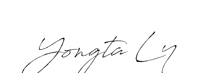 Also we have Yongta Ly name is the best signature style. Create professional handwritten signature collection using Antro_Vectra autograph style. Yongta Ly signature style 6 images and pictures png