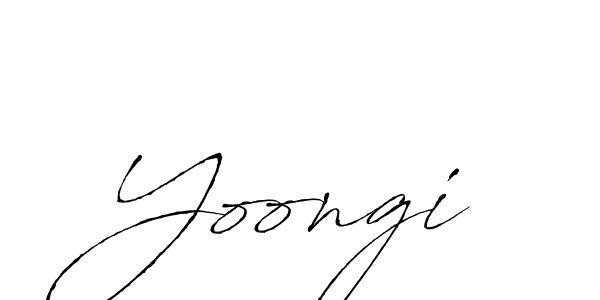 Yoongi stylish signature style. Best Handwritten Sign (Antro_Vectra) for my name. Handwritten Signature Collection Ideas for my name Yoongi. Yoongi signature style 6 images and pictures png