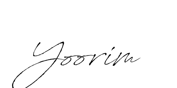 You should practise on your own different ways (Antro_Vectra) to write your name (Yoorim) in signature. don't let someone else do it for you. Yoorim signature style 6 images and pictures png