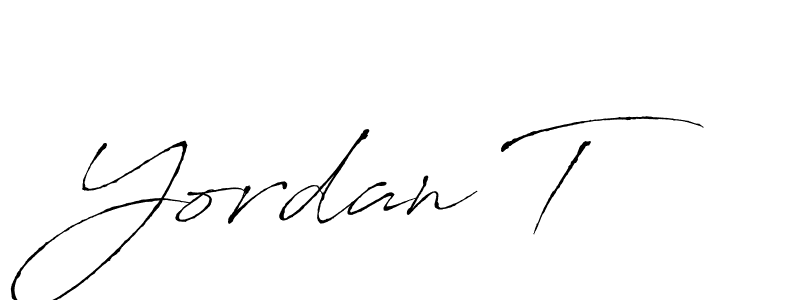 Similarly Antro_Vectra is the best handwritten signature design. Signature creator online .You can use it as an online autograph creator for name Yordan T. Yordan T signature style 6 images and pictures png