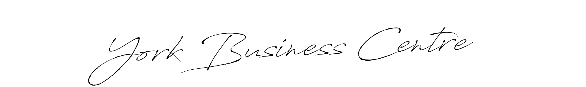 You should practise on your own different ways (Antro_Vectra) to write your name (York Business Centre) in signature. don't let someone else do it for you. York Business Centre signature style 6 images and pictures png