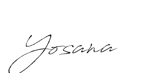 Also we have Yosana name is the best signature style. Create professional handwritten signature collection using Antro_Vectra autograph style. Yosana signature style 6 images and pictures png