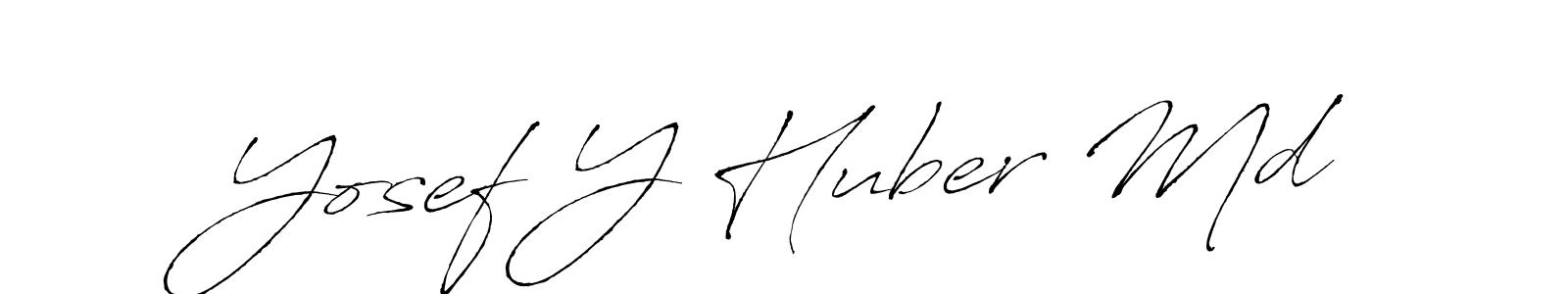 You should practise on your own different ways (Antro_Vectra) to write your name (Yosef Y Huber Md) in signature. don't let someone else do it for you. Yosef Y Huber Md signature style 6 images and pictures png