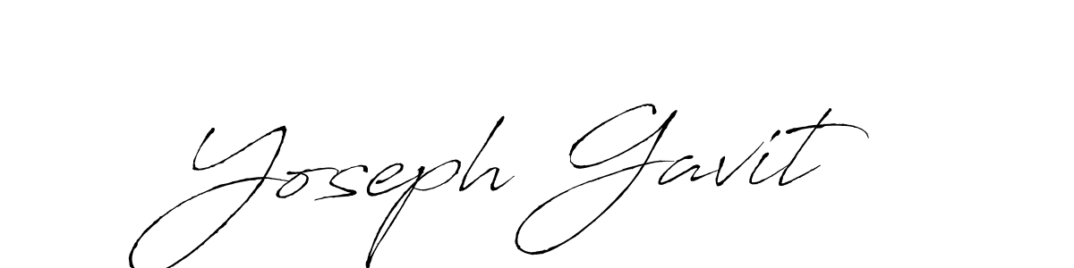 Design your own signature with our free online signature maker. With this signature software, you can create a handwritten (Antro_Vectra) signature for name Yoseph Gavit. Yoseph Gavit signature style 6 images and pictures png