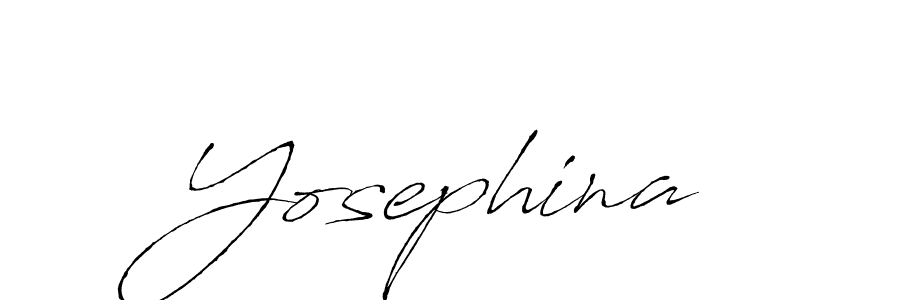 How to make Yosephina signature? Antro_Vectra is a professional autograph style. Create handwritten signature for Yosephina name. Yosephina signature style 6 images and pictures png