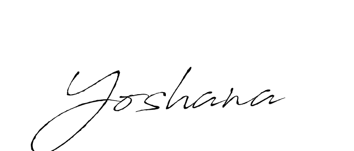 Create a beautiful signature design for name Yoshana. With this signature (Antro_Vectra) fonts, you can make a handwritten signature for free. Yoshana signature style 6 images and pictures png