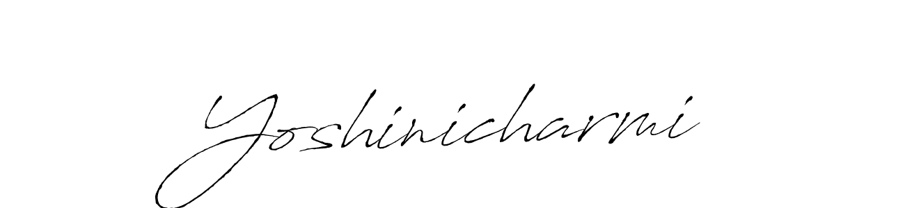 How to Draw Yoshinicharmi signature style? Antro_Vectra is a latest design signature styles for name Yoshinicharmi. Yoshinicharmi signature style 6 images and pictures png