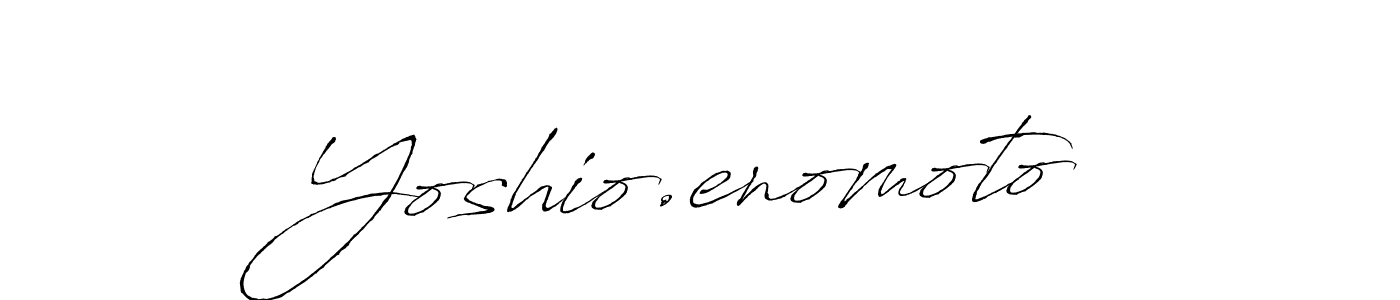 How to Draw Yoshio.enomoto signature style? Antro_Vectra is a latest design signature styles for name Yoshio.enomoto. Yoshio.enomoto signature style 6 images and pictures png