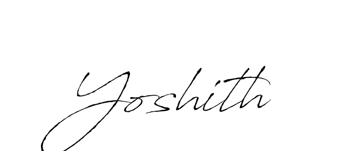 The best way (Antro_Vectra) to make a short signature is to pick only two or three words in your name. The name Yoshith include a total of six letters. For converting this name. Yoshith signature style 6 images and pictures png