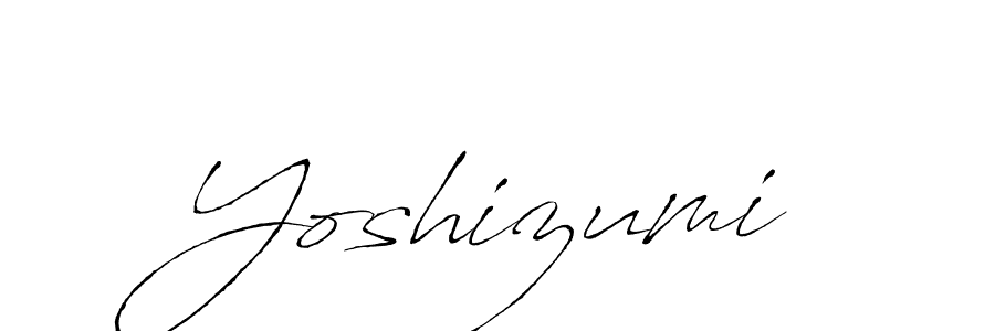 The best way (Antro_Vectra) to make a short signature is to pick only two or three words in your name. The name Yoshizumi include a total of six letters. For converting this name. Yoshizumi signature style 6 images and pictures png