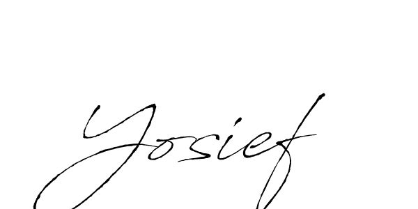 Also we have Yosief name is the best signature style. Create professional handwritten signature collection using Antro_Vectra autograph style. Yosief signature style 6 images and pictures png
