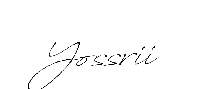 How to make Yossrii name signature. Use Antro_Vectra style for creating short signs online. This is the latest handwritten sign. Yossrii signature style 6 images and pictures png