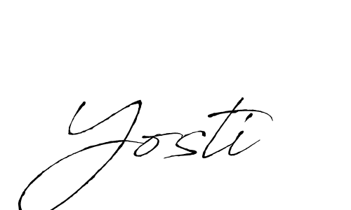 Make a beautiful signature design for name Yosti. Use this online signature maker to create a handwritten signature for free. Yosti signature style 6 images and pictures png