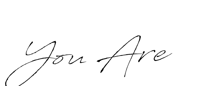 Similarly Antro_Vectra is the best handwritten signature design. Signature creator online .You can use it as an online autograph creator for name You Are. You Are signature style 6 images and pictures png