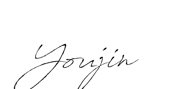 Also we have Youjin name is the best signature style. Create professional handwritten signature collection using Antro_Vectra autograph style. Youjin signature style 6 images and pictures png