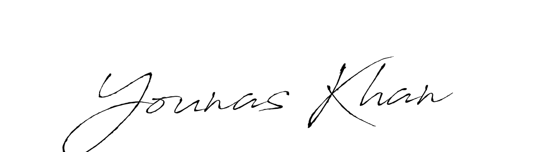How to make Younas Khan signature? Antro_Vectra is a professional autograph style. Create handwritten signature for Younas Khan name. Younas Khan signature style 6 images and pictures png