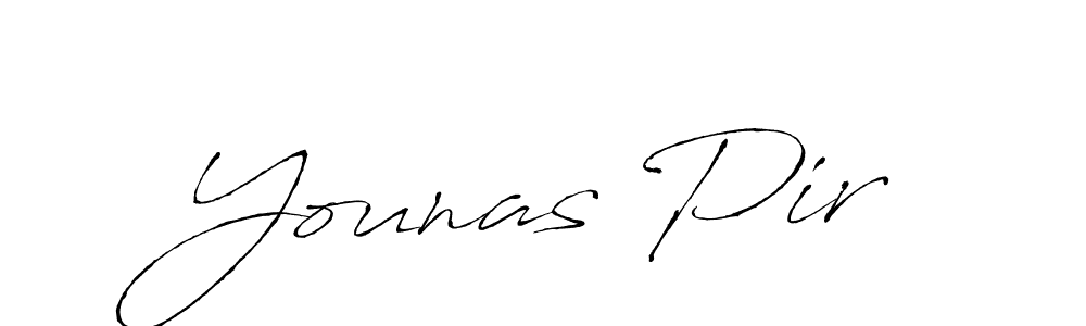 Use a signature maker to create a handwritten signature online. With this signature software, you can design (Antro_Vectra) your own signature for name Younas Pir. Younas Pir signature style 6 images and pictures png