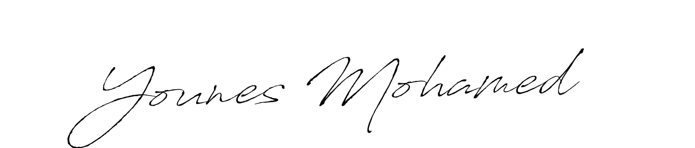 This is the best signature style for the Younes Mohamed name. Also you like these signature font (Antro_Vectra). Mix name signature. Younes Mohamed signature style 6 images and pictures png